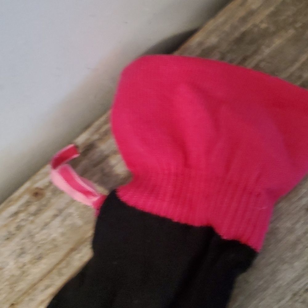 Make & Model Pink & Black Stirrup Socks - Picture 3 of 5